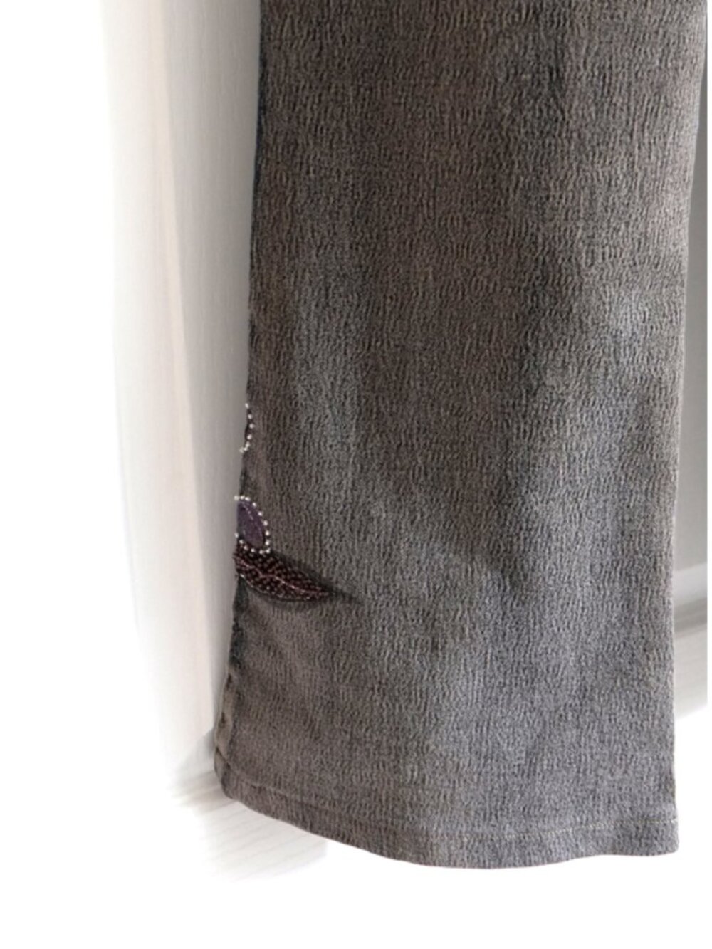 Vintage Michael R Dan (MCRD 1962) purple-wash embellished jeans - Picture 8 of 11